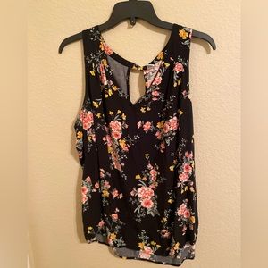 Old Navy Floral Sleeveless Top - Size XL